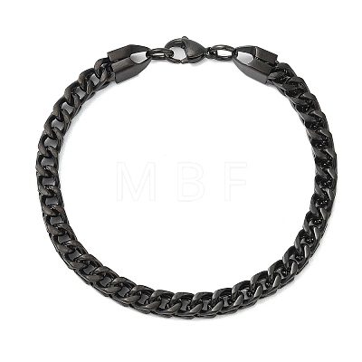 304 Stainless Steel Wheat Chain Bracelets for Men BJEW-B093-04EB-1