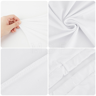 1Pc Polyester & Spandex Wedding Arch Cover Cloth DIY-CN0004-09B-03-1