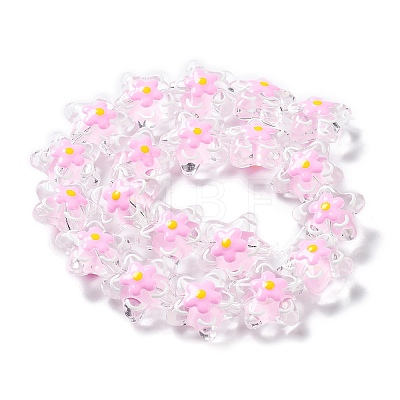 Transparent Glass Beads GLAA-H028-01A-1