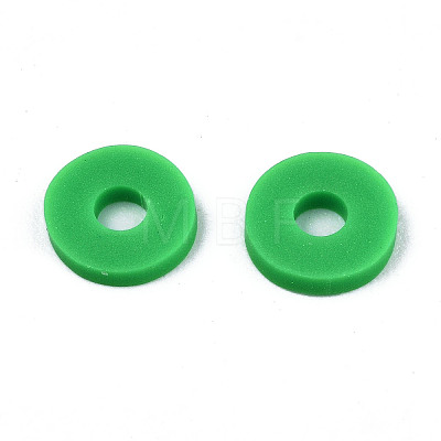 Handmade Polymer Clay Beads X-CLAY-Q251-6.0mm-71-1