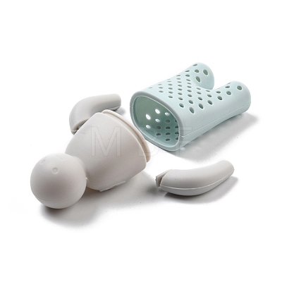 Silicone Tea Infuser AJEW-F056-03A-1