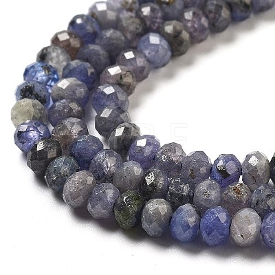Natural Tanzanite Beads Strands X-G-G161-B14-01-1