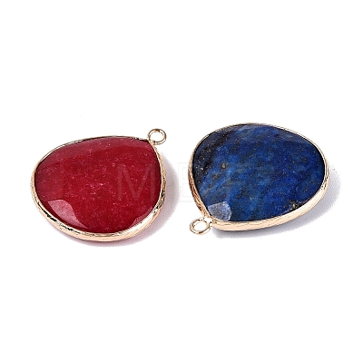 Natural & Synthetic Mixed Stone Pendants G-Q606-35KCG-1