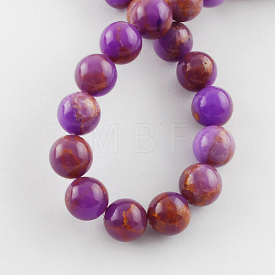 Gemstone Beads Strands X-TURQ-R015-6mm-01-1