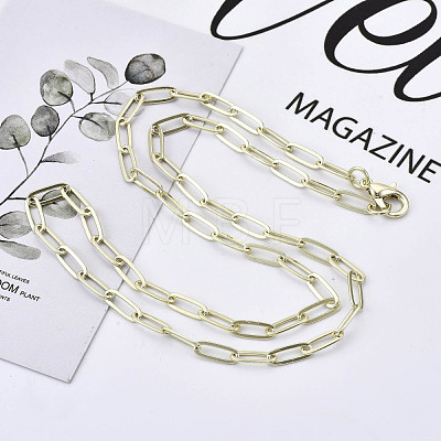 Brass Paperclip Chains MAK-S072-11B-14KC-1