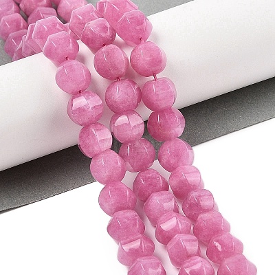 Natural White Jade Beads Strands G-N344-03B-1