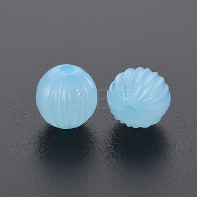 Imitation Jelly Acrylic Beads X-MACR-S373-11-E08-1