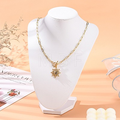 Jewelry Necklace Display Bust S015-A-1