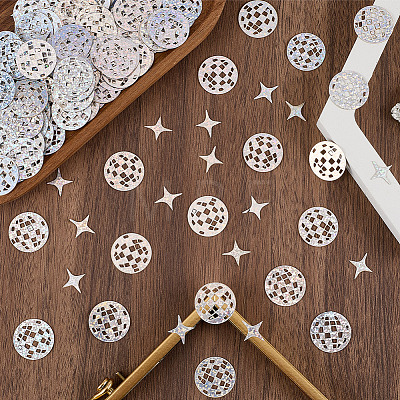 3Bags Paper Laser Disco Confetti DIY-CP0013-90A-1