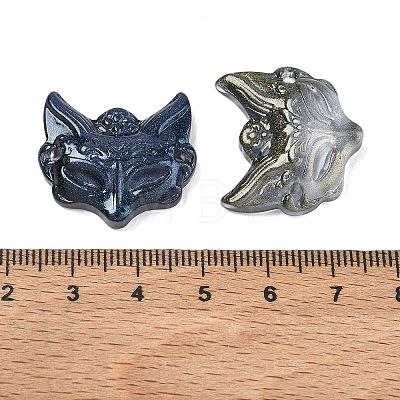 Baking Paint Transparent Glass Beads GL-CBA7B2B-07-1