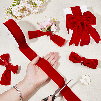 Velvet Ribbon OCOR-WH0078-529B-1