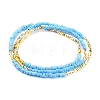Summer Jewelry Waist Bead NJEW-C00010-1