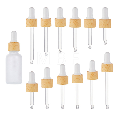 12 Sets 6 styles Straight Tip Glass Eye Droppers TOOL-BC0002-13-1