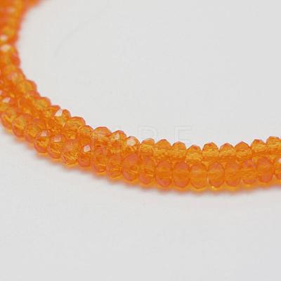 Transparent Glass Beads Strands EGLA-J144-NA07-1