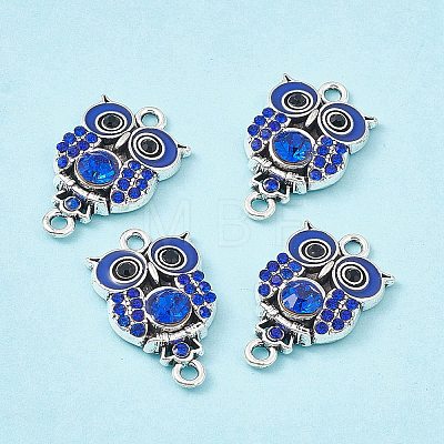 Alloy Rhinestone Connector Charms FIND-C019-10AS-03-1