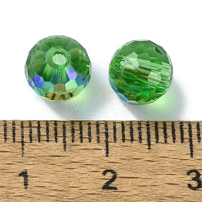 AB Color Plated Glass Beads EGLA-P059-02A-AB12-1