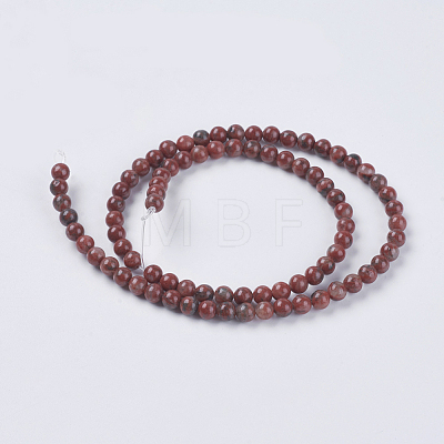 Natural Mixed Gemstone and Dyed Jade Beads Strands G-G151-4mm-M2-1