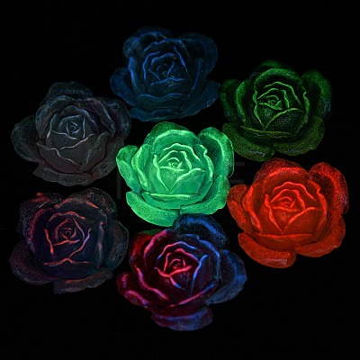 Luminous Transparent Epoxy Resin Decoden Cabochons CRES-M032-04F-1