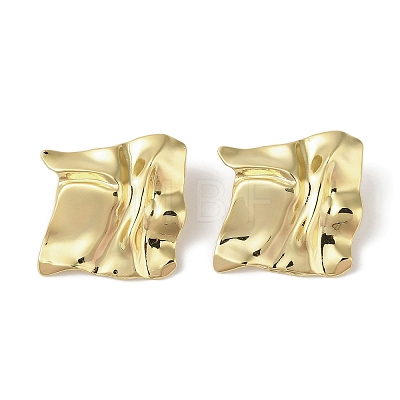 Brass Stud Earrings for Women EJEW-Q389-07B-G-1