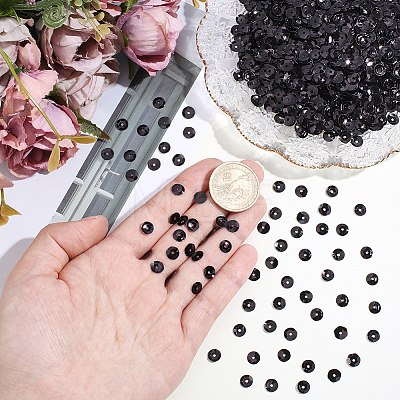 6000Pcs Plastic Paillette Beads PVC-PA0001-01D-1
