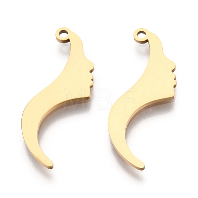 201 Stainless Steel Pendants STAS-N091-172LG-1