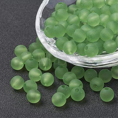 Transparent Acrylic Beads PL582-C67-1