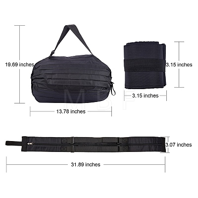 Polyester Portable Shopping Bag ABAG-SZC0008-02K-1