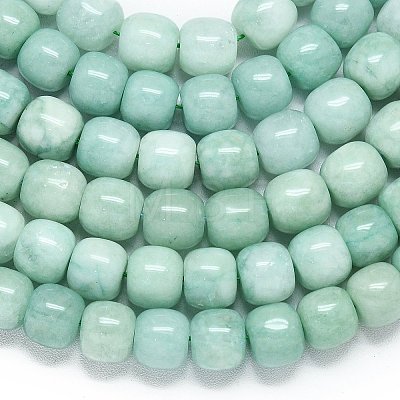 Natural Malaysia Jade Beads Strands G-B165-F14-10x10mm-1
