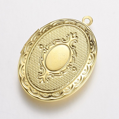 Brass Locket Pendants LS-KK-N0116-054G-1