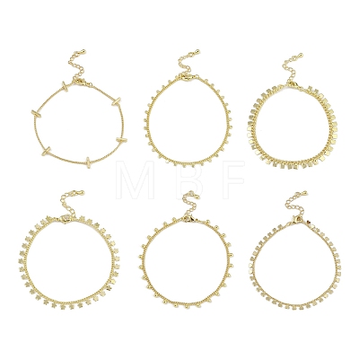 Rack Plating Brass Bracelets for Women BJEW-K244-08G-1