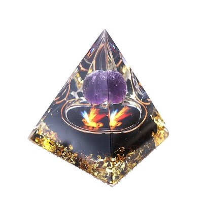 Orgonite Pyramid Resin Energy Generators PW-WG92C3C-01-1