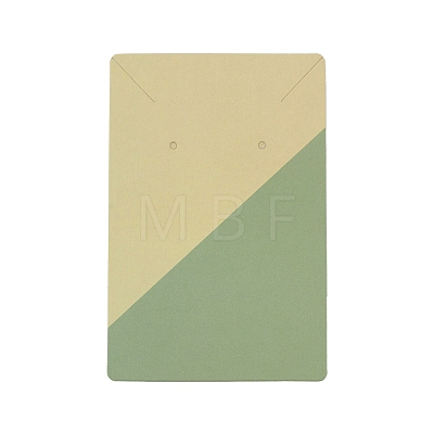 Rectangle Paper Earring Display Cards CDIS-D007-01C-1