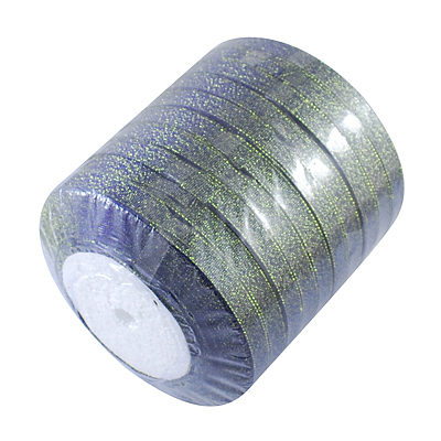 Glitter Metallic Ribbon RSC6mmY-012-1