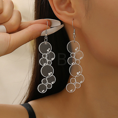 Bubble Acrylic Dangle Earrings FS-WG02476-01-1
