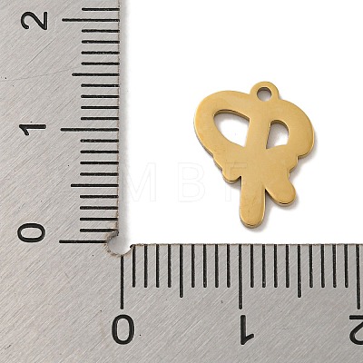 Christmas Theme 304 Stainless Steel Enamel Charms STAS-Z093-02K-1