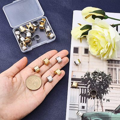 40Pcs 2 Colors Brass Ear Cuff Findings KK-FH0004-46-1