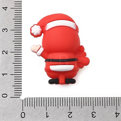 Christmas Theme Silicone Focal Beads LS-SIL-L007-01B-1
