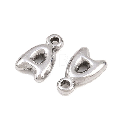 304 Stainless Steel Pendants STAS-S186-12-P01-1