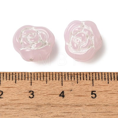 Opaque Lampwork Beads LAMP-P065-02B-14-1