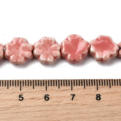 Handmade Porcelain Beads Strands PORC-K010-05C-1