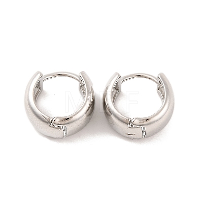 Brass Hoop Earrings for Women EJEW-U015-23P-02-1