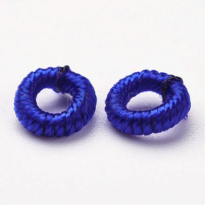 Polyester Weave Beads WOVE-N003-69-1