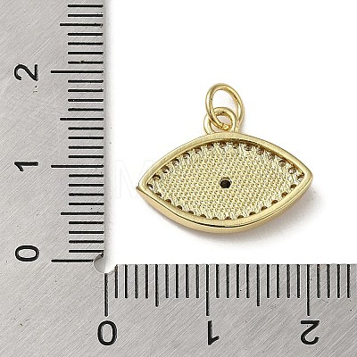 Brass Micro Pave Cubic Zirconia Pendants KK-Q808-21G-1