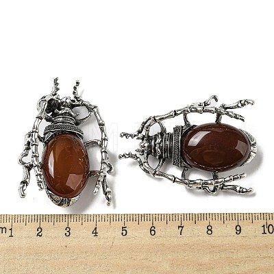 Dual-use Items Alloy Brooch JEWB-C026-05A-AS-1