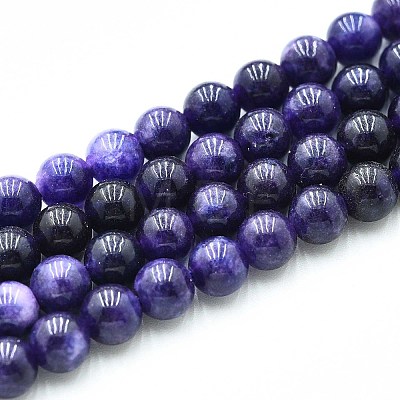 Natural Quartz Beads Strands G-N355-6mm-54-1