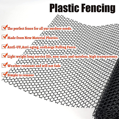 Plastic Fence AJEW-WH0029-44-1