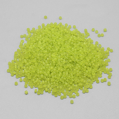 12/0 Grade A Round Glass Seed Beads SEED-Q006-M18-1