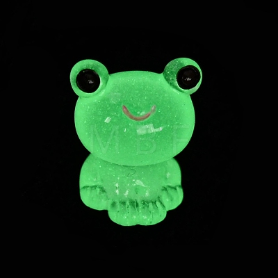 Luminous Resin Frog Ornament CRES-M020-07A-1