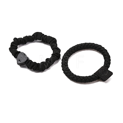 Polyester Elastic Hair Accessories AJEW-Z049-03-1