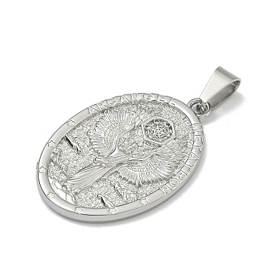 Religion Theme 304 Stainless Steel Pendants STAS-F336-06E-P-1